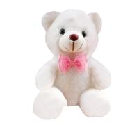 Animal En Peluche Lumineux - Ours En Peluche Lumineux De 25 Cm, Veilleuse Douce À Collectionner | Compagnon De Sommeil Confortable À LED Pour Garçons, Décoration De Chambre À Coucher, Maison, Salon, S