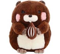Animal en peluche marmotte 40cm Adorable - café G
