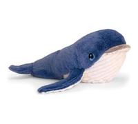Animal en peluche Mercier KeelECO Baleine Bleu et Blanc G