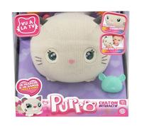 Animal en peluche MGM Purro Chat interactif