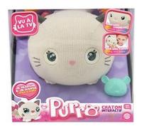 Purro Le Chaton Interactif Et Ses Accessoires - Gris