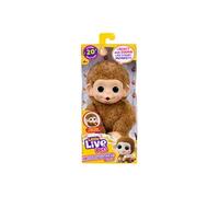 Animal en peluche Mon Bébé Singe Mini Caramel