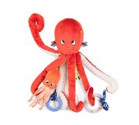 Animal en peluche Moulin Roty Grand poulpe d’activités Les aventures de Paulie