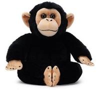 Animal en peluche National Geographic Chimpanzé Noir 25 cm Noir G