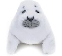 Animal en peluche National Geographic Phoque Blanc 25 cm Blanc G