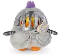 Animal en peluche Nici Poussin Chipsy avec cheval et costume chevalier 8 cm Multicolore