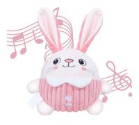 Animal en peluche parlant - Peluche 25 x 20 x 12 cm, jouet de danse musicale rechargeable par USB | Jouet en Peĺuche interactif avec son de mouvement chantant, à mâcher doux, divertissement sûr,