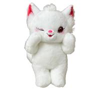 Animal en peluche pour chat, mignon en peluche pour chat, peluche pour chat - Décoration de faveur de la fête de la bande dessinée, peluche douce et tendre de chat pour garçons et filles