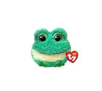 Animal en peluche Ty Puffies Gilly la grenouille 9 cm Vert Vert