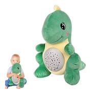 Animal en peluche relaxant, jouet en peluche relaxant, jouet musical pour dormir avec projecteur relaxant, jouet en forme d'animal avec lumière de respiration colorée avec luminosité à 3 engrenages pa