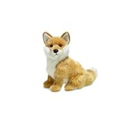 IBTT IBTT WWF - Peluche Renard Roux - Peluche Réaliste avec de Nombreux Détails Ressemblants - Douce et Souple - Normes CE - Hauteur 23 cm