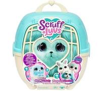 Moose Toys – Animal en peluche Scruff A Luvs Boule de poils – Mystère, 19 cm, Bleu