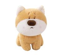 Animal en peluche Shiba , peluches pour chiens mignons - Jouet en peluche de dessin animé flexible - Poupées de chien douces pour , animaux en peluche mignons pour câliner, accompagner, jouer, voyager