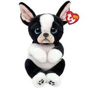 Animal en peluche TY Beanie Bellies Medium Tink Le Chien 30 cm Blanc et Noir Blanc G