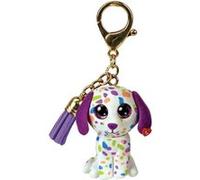Ty Porte-clés peluche Mini Boos Clip Darling Le Chien Multicolore 10 cm 25056