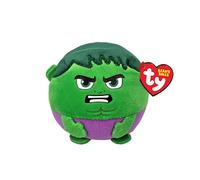 Animal en peluche TY Puffies Marvel Hulk 9 cm Multicolore