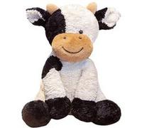 Animal en peluche Vaches 25cm - Blanc+Noir G