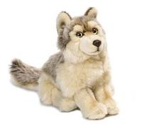 Animal en peluche Wwf loup 25 cm Multicolore G