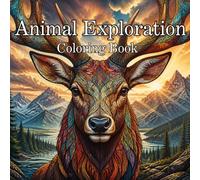 Animal Exploration: Coloring Book for Clarity: Ease your mind as you explore the outdoors.