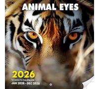 Animal Eyes 2026 Calendar: Stunning Close-Ups From Across the Wild