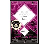 George Orwell – Animal Farm – Édition anglaise spéciale – Couverture rigide embossée argent