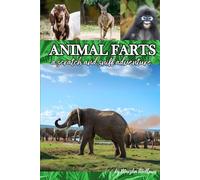 Animal Farts: A Scratch and Sniff Adventure | Absurd Fake Cover Notebook, Hardcover, 110 Pages, Lined Journal