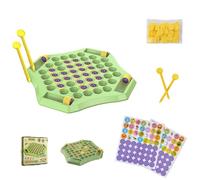 Animal Flip Chess Memory Game,Creative Kid Memory Flip Matching Chess Game, Double Cartoon Fruit Board Gameplay, for Kindergarten Gathering Activity (Animal Set)