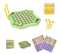 Animal Flip Chess Memory Game,Creative Kid Memory Flip Matching Chess Game, Double Cartoon Fruit Board Gameplay, for Kindergarten Gathering Activity (Fruit + Animal Set)