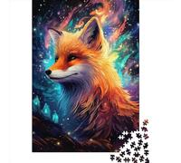 Animal Fox Puzzle 1000 Pièces Educa Jouet en Bois Divertissement Créatif Décoration Intérieure Jeu Éducatif Challenge Toy pour Adultes Et Enfants À Partir De 12 Ans 1000pcs (38x26cm)