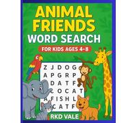 Animal Friends Word Search for Kids Ages 4-8:: A Fun Jungle, Zoo & Pet Puzzle Adventure!