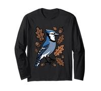 Animal geai Bleu Manche Longue