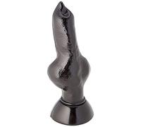 'Animal Gode hyène env. 26 x 5,1 cm Noir imitation réaliste