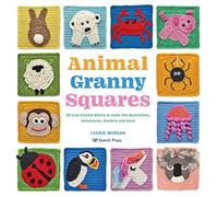 Animal Granny Squares: 40 Cute Crochet Blocks to Make into Decorations, Homewares, Blankets, and More