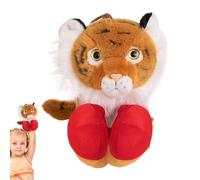 Animal Hand Puppets - Funny Stuffed Toy, Interactive Boxing Puppet Toy with Retractable Arm for Toddler Ages 3+ Classroom Party Storytelling Stocking Easter Basket Filler