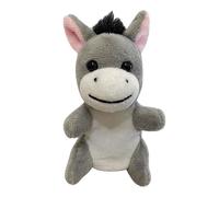 Animal Hand Puppets - Jouets d'apprentissage de l'heure du conte, collection de poupées à doigts | Personnages en peluche interactifs pour tout-petits, jouets de théâtre de poulet et d'âne, éducation