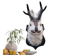 Animal Heads Wall Decor - 3D Lightweight Realistic Sculpture for Home and Office, Modern Faux Animal Head Wall Art for Living Room Bedroom Hallway or Lounge, Distinctive Interior Accent Decoration