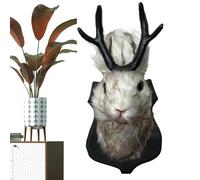 Animal Heads Wall Decor - 3D Lightweight Realistic Sculpture for Home and Office, Modern Faux Animal Head Wall Art for Living Room Bedroom Hallway or Lounge, Distinctive Interior Accent Decoration