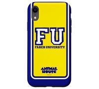 Animal House FU Block Letter Coque pour iPhone XR