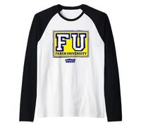 Animal House FU Block Letter Manche Raglan