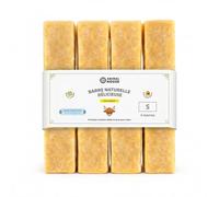 Animal House Lot de 4 Barres de l'Himalaya à mâcher, 100% Naturel, renforce l'hygiène buccale, Forte et Durable, Disponible en Toutes Tailles, sans cruauté (4, S)