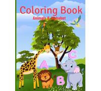 Animal Kingdom (A Coloring Journey) :: The book is about teaching the letters of the English language and the names of animals with pictures and coloring in a way that attracts children.