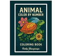 Animal Kingdom: A Mindful Coloring Adventure for Adults: Relax and Reconnect with Nature Through Beautiful Wildlife Illustrations