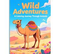 Animal Kingdom Coloring Book for Kids Ages 4-8 | Fun Wild Animals | Learn About Nature and Wildlife: Explore a Vibrant World of Animals | Perfect Gift for Birthday, Holiday, or Creative Learning | 40