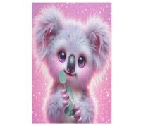 Animal Koala Puzzle en Bois Enfant 1000 Pièces - Jeu EduChatif Motricité Fine Et Concentration - Puzzles pour Adultes （78×53cm）