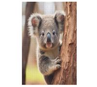 Animal Koala Puzzles en Bois, De Décompression Puzzle, pour Adultes Enfants 1000 Pièces Jouets De Décompression 78×53cm