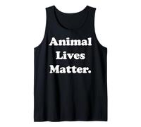Animal Lives Matter Compassion Message Débardeur