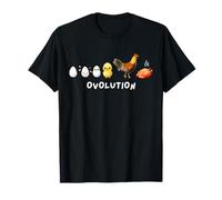 Animal Lover Evolution Jeu de Poulet OVOLUTION Farming T-Shirt