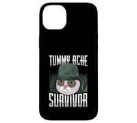 Animal Lover Funny Cat Meme Dire Un Survivant De Mal Au Ventre Coque pour iPhone 14 Plus