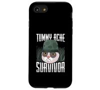 Animal Lover Funny Cat Meme Dire Un Survivant De Mal Au Ventre Coque pour iPhone SE (2020) / 7/8