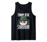 Animal Lover Funny Cat Meme Dire Un Survivant De Mal Au Ventre Débardeur